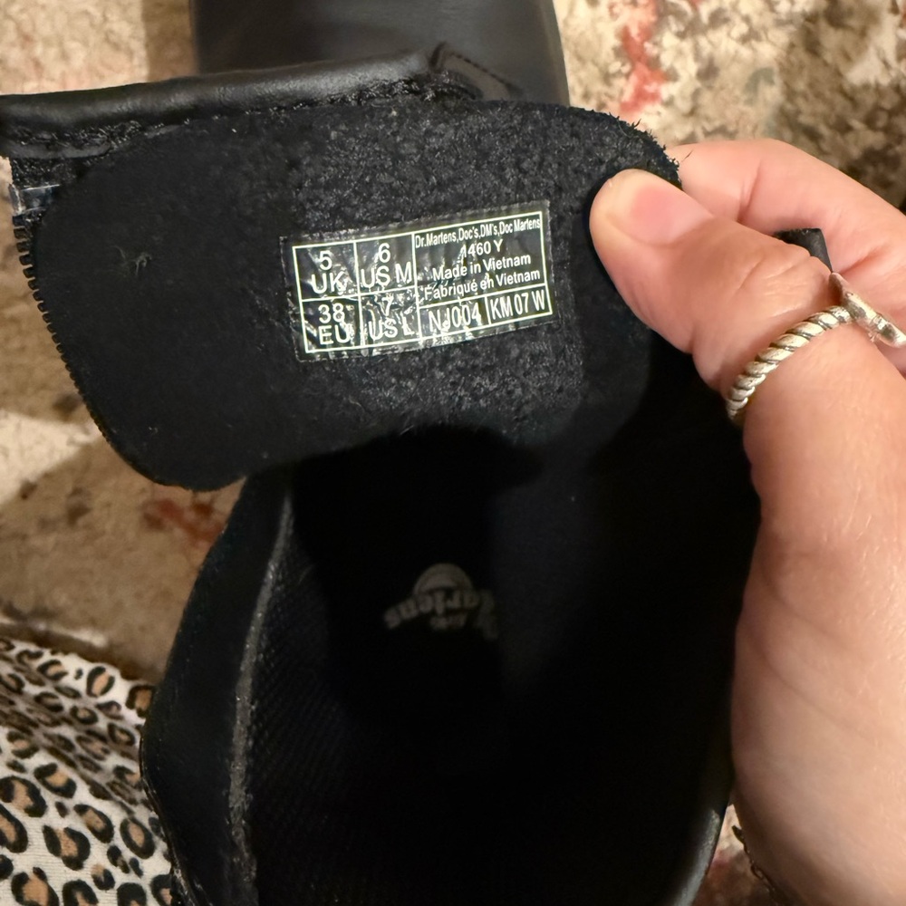 Dr. Martens Black Lace-Up Boots - Picture 5 of 5